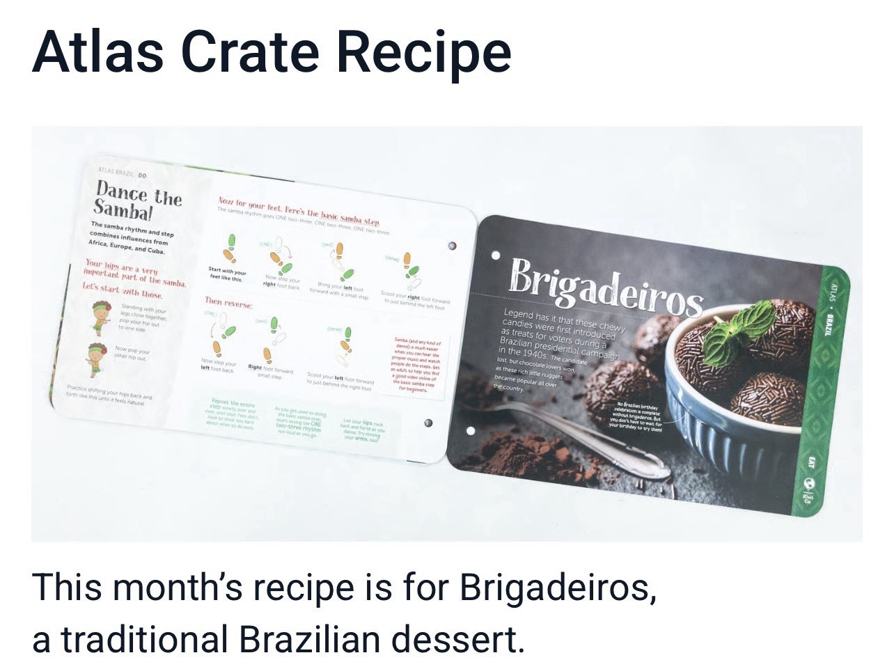 KiwiCo Atlas BRAZIL Crate (ages 6-12)