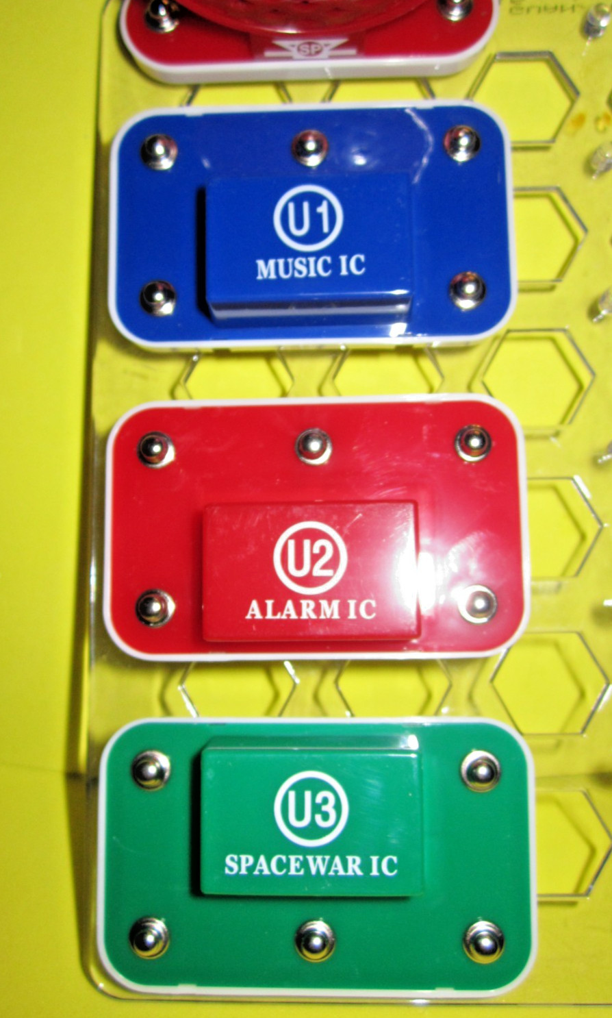 ELENCO Snap Circuits Replacement Part: Lot of 12 WC D1 U2 U1 U3 S2 S1 L1 RP R1