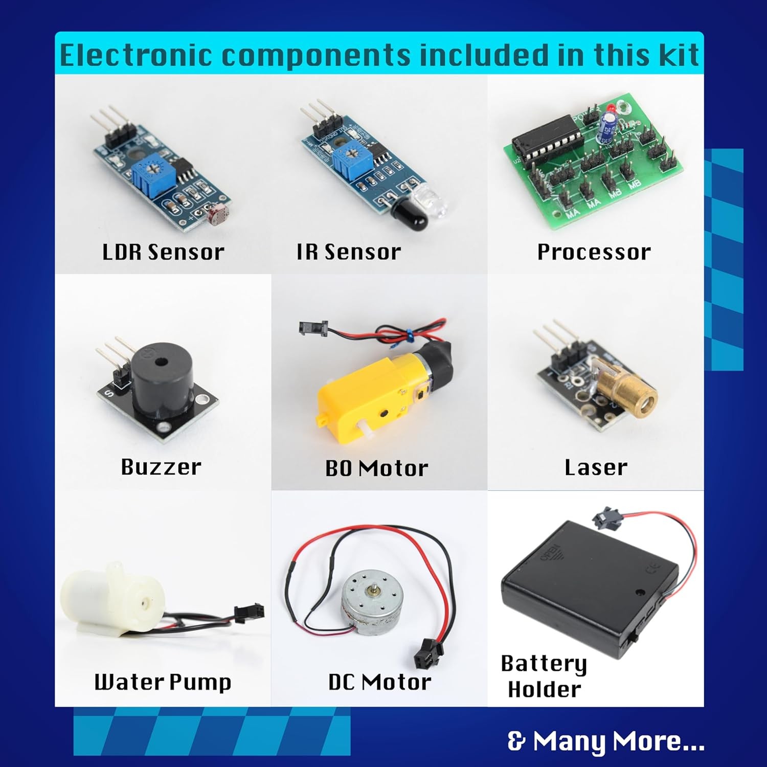STEM Robotics Kit for Kids 8-14 | 10 Projects for Electronics & Engineering