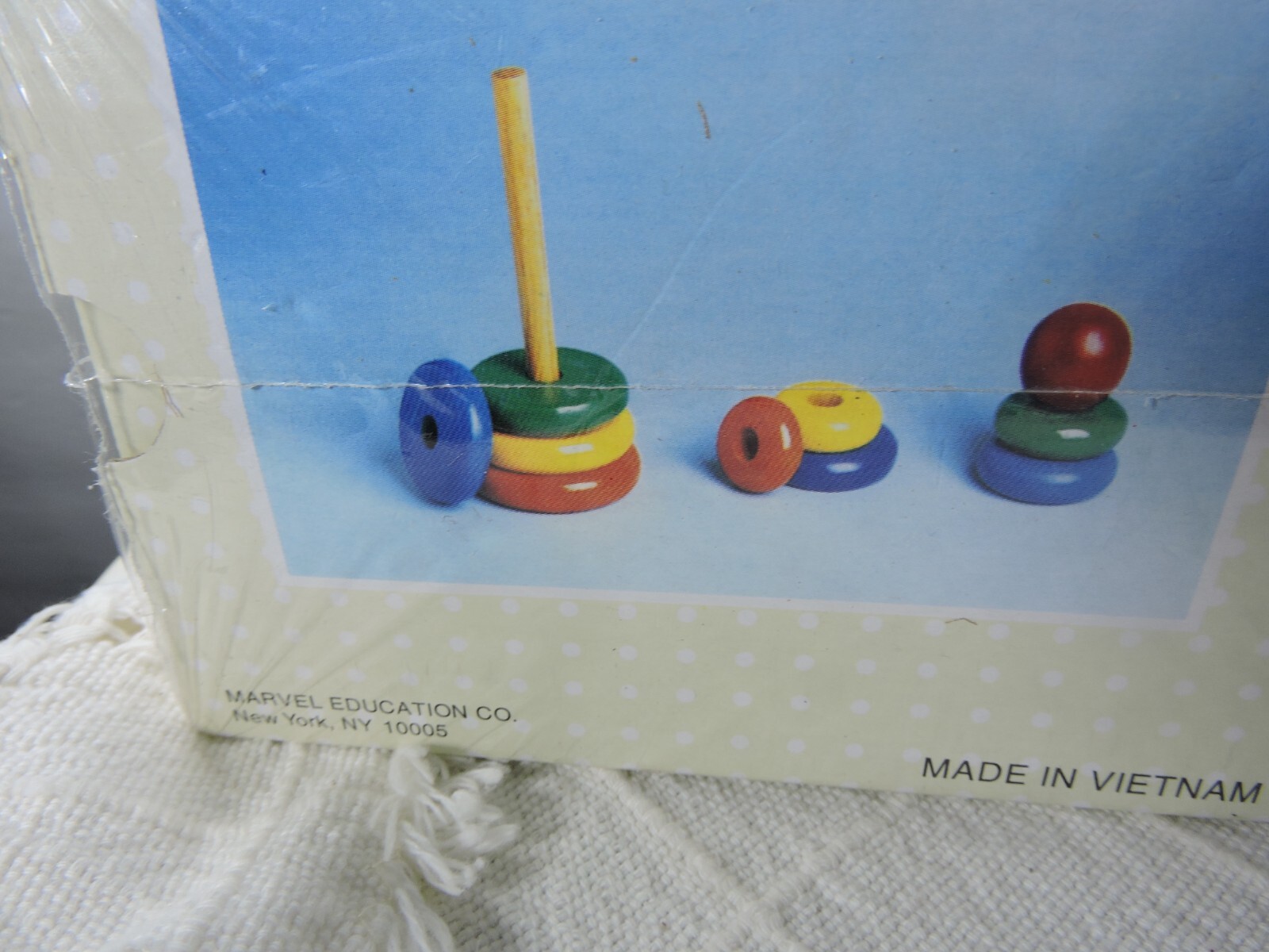 Marvel Education co Color Stack primary colors made in Vietnam Sealed