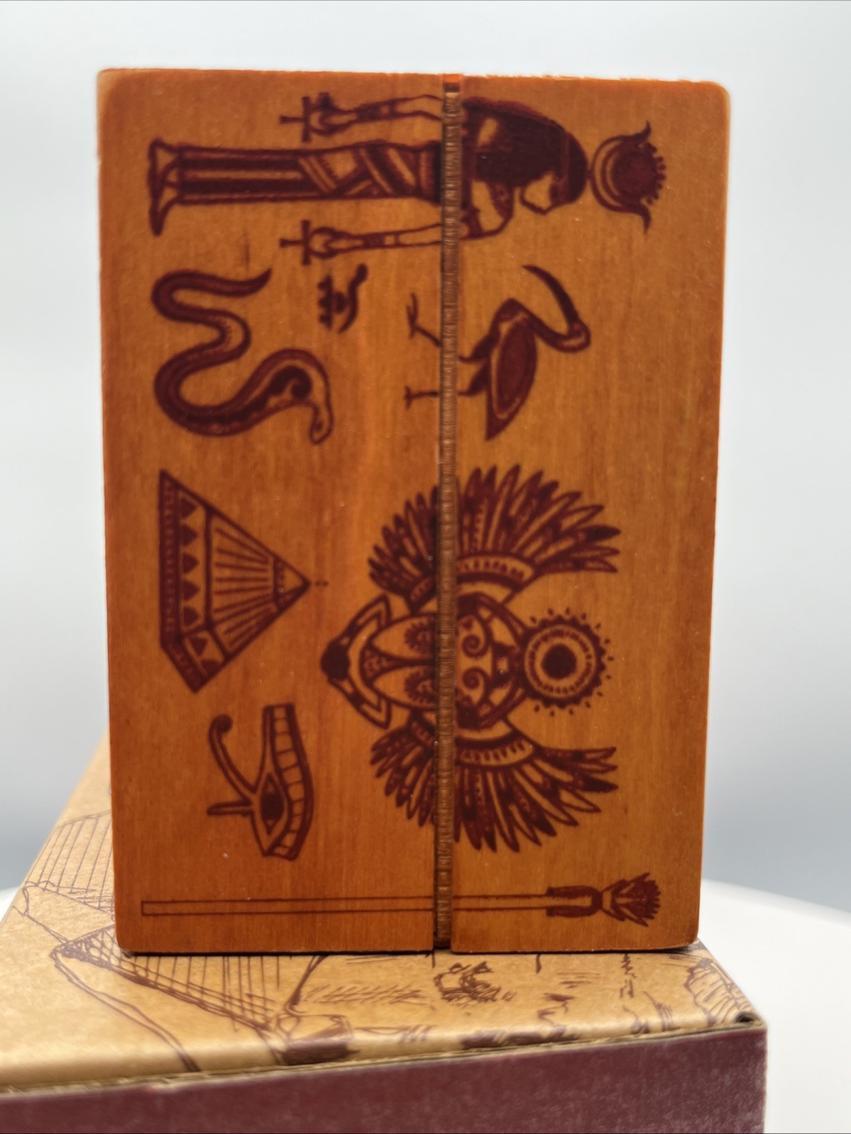 NIB! Lot Pharaoh’s Tomb & Pandoras Box True Genius Wooden Brainteaser Puzzles