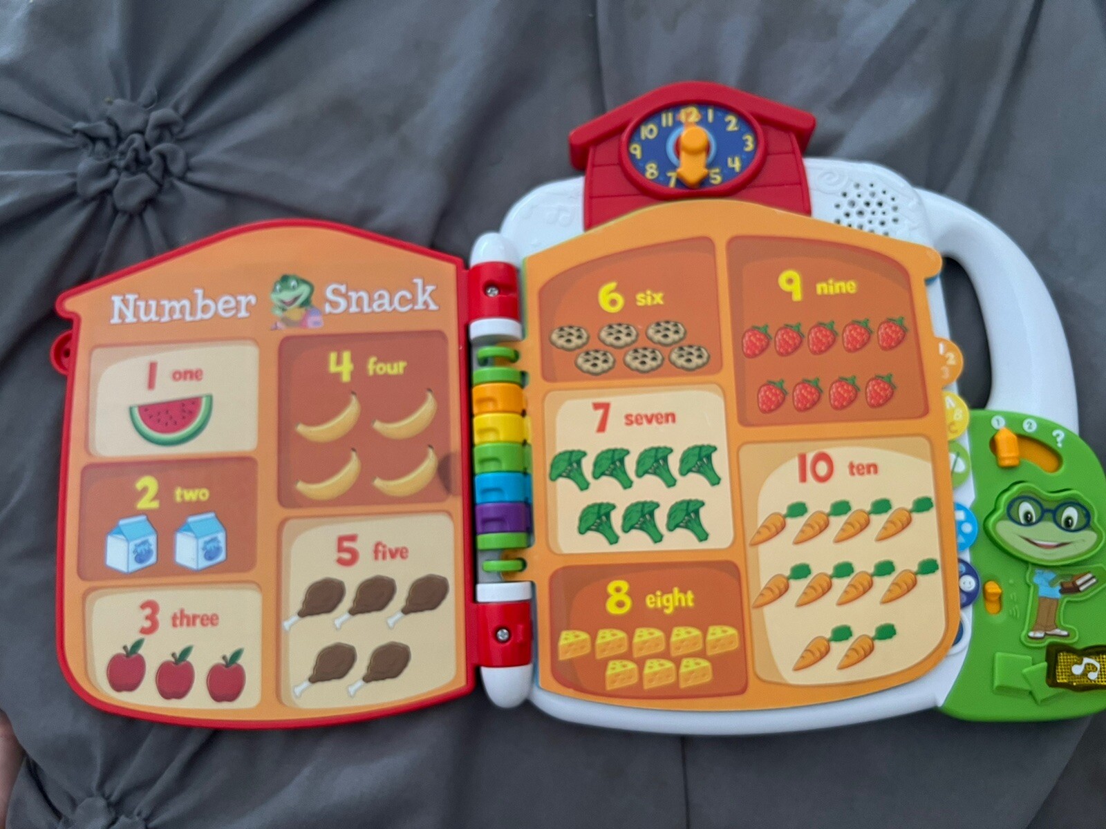 Leap Frog Get Ready For School Book Learning Educational Toy Colors Alphabet