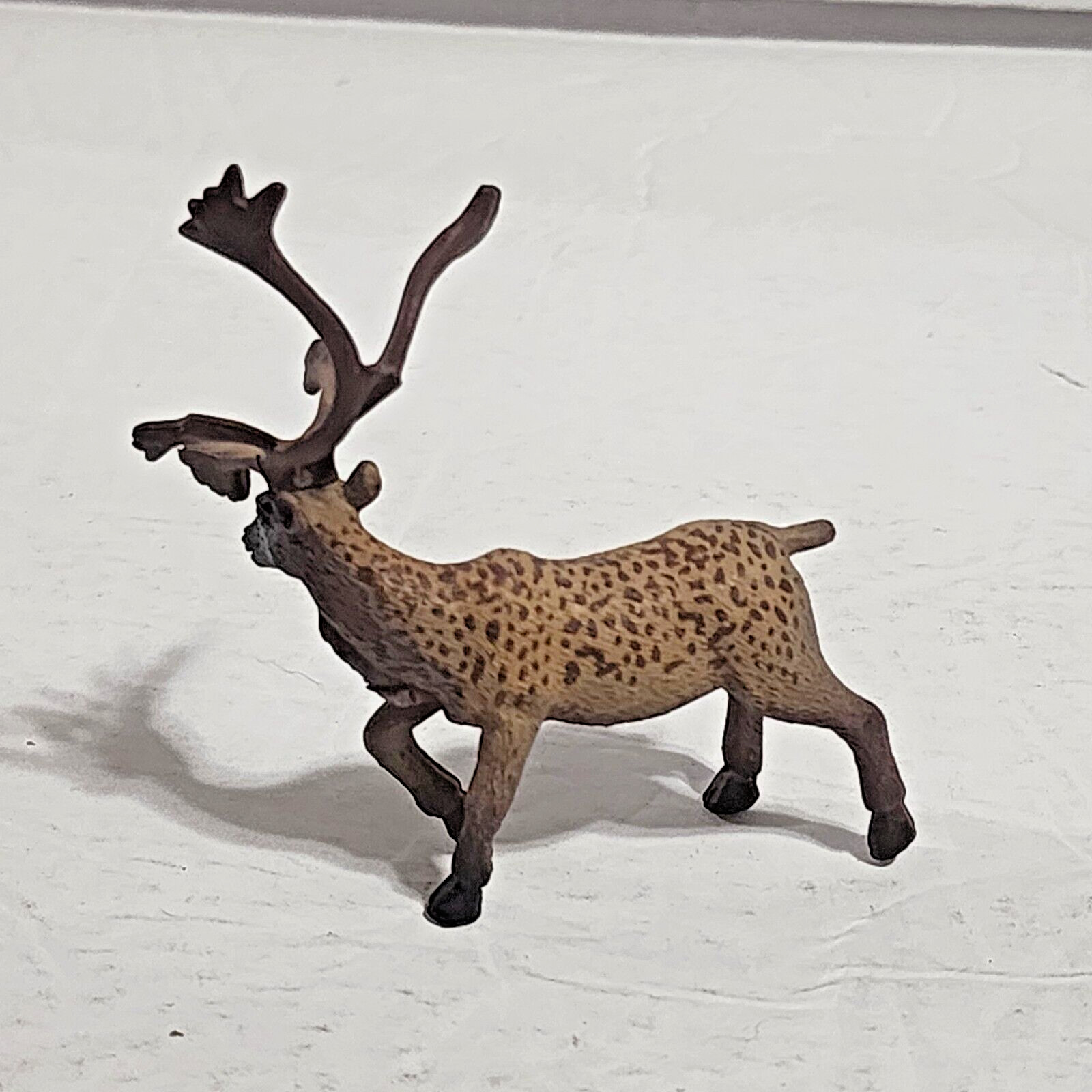 Terra by Battat Elk Reindeer Caribou Antlers Figure 3″ Realistic Toy