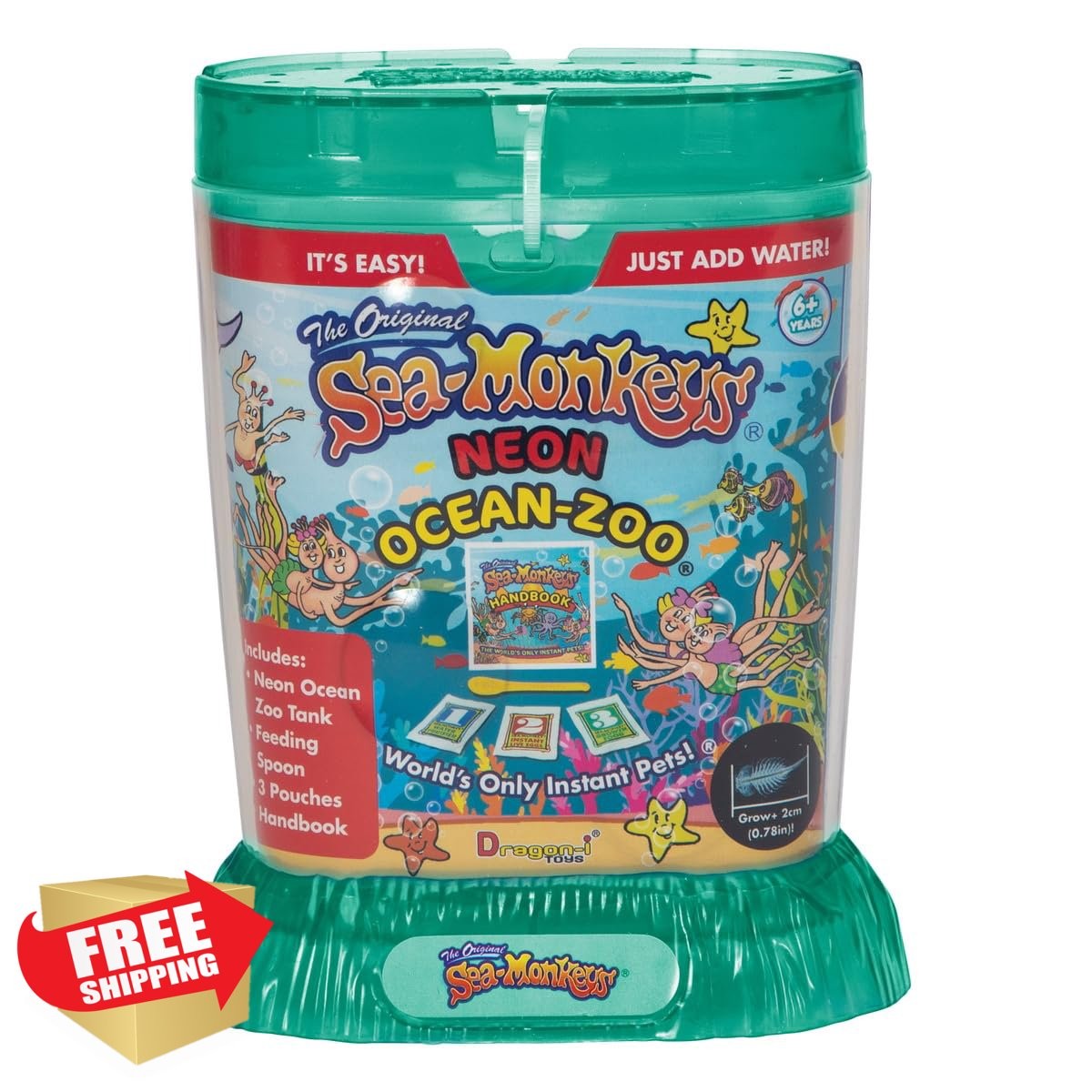 Sea-monkeys Ocean Zoo Neon Small