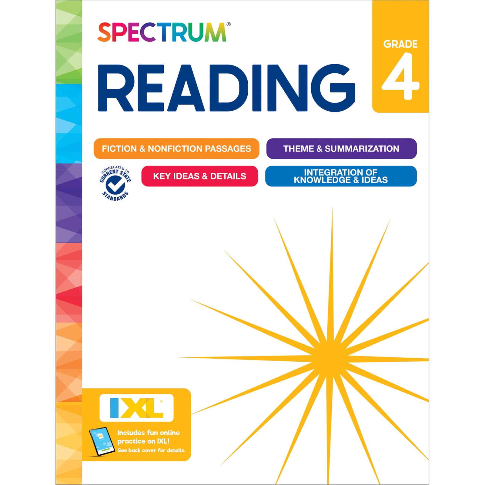 Spectrum Reading 4th Grade Workbook, Activity Book Covering Nonfiction and…
