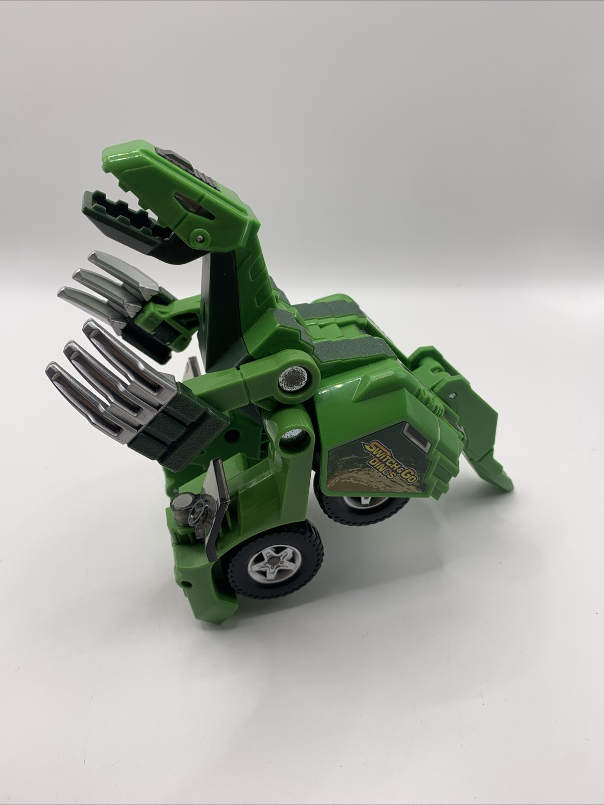 VTech Switch N Go Dinos Torr Green Dinosaur Car Toy Transformer