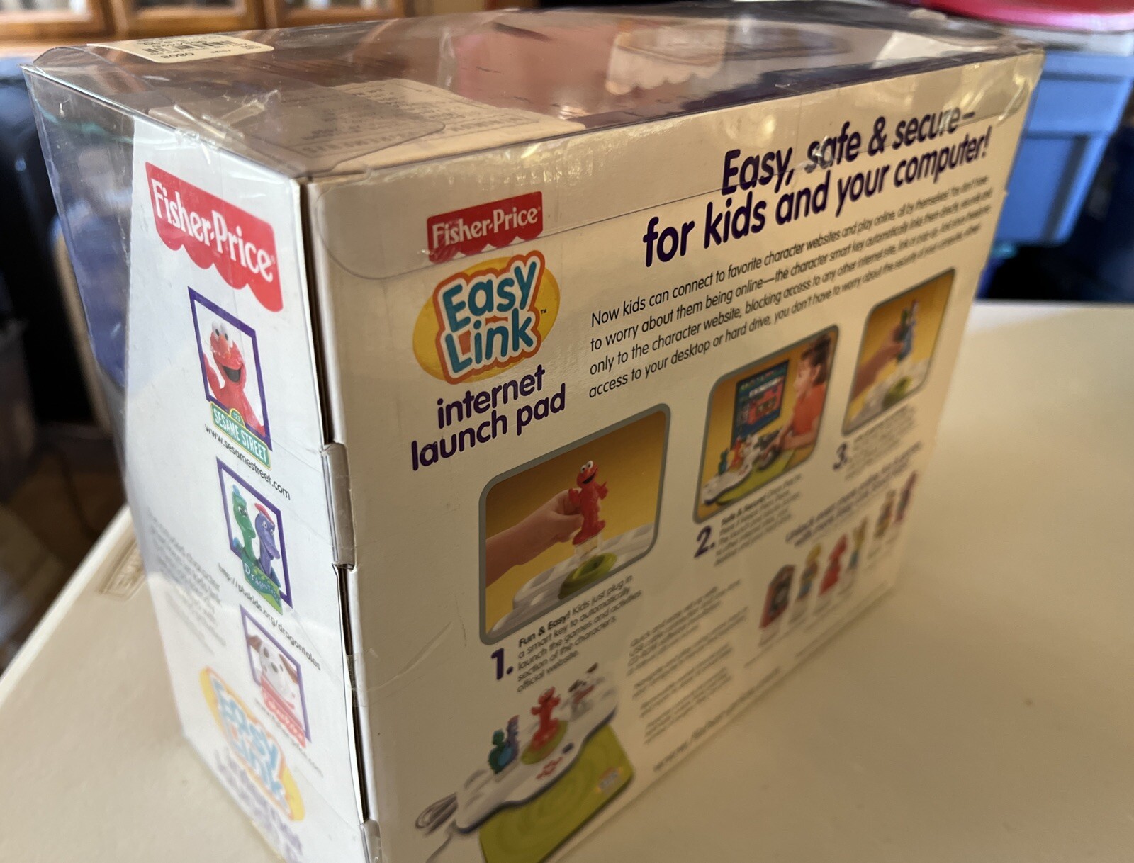Fisher Price Easy Link Launch Pad Elmo Dragon Tales NEW