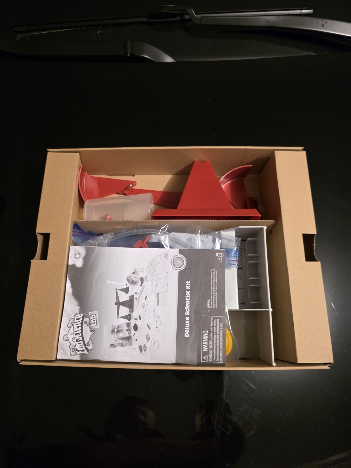 EduScience Lab Deluxe Physics Kit STEM 250+ Experiments Ages 8+ New Sealed