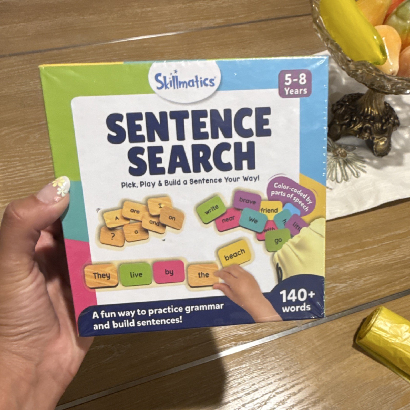 Skillmatics Sentence Search Grammar & Sentence Building Toy Ages 5-8