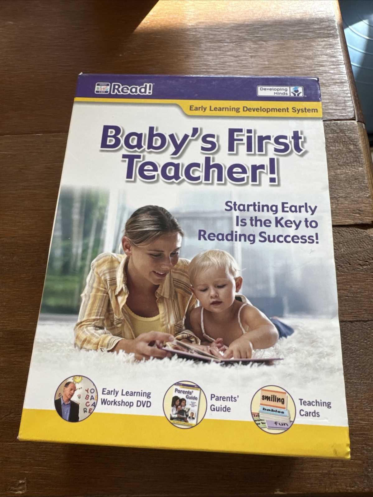 Baby’s First Teacher Early Learning Development System 4 DVDs