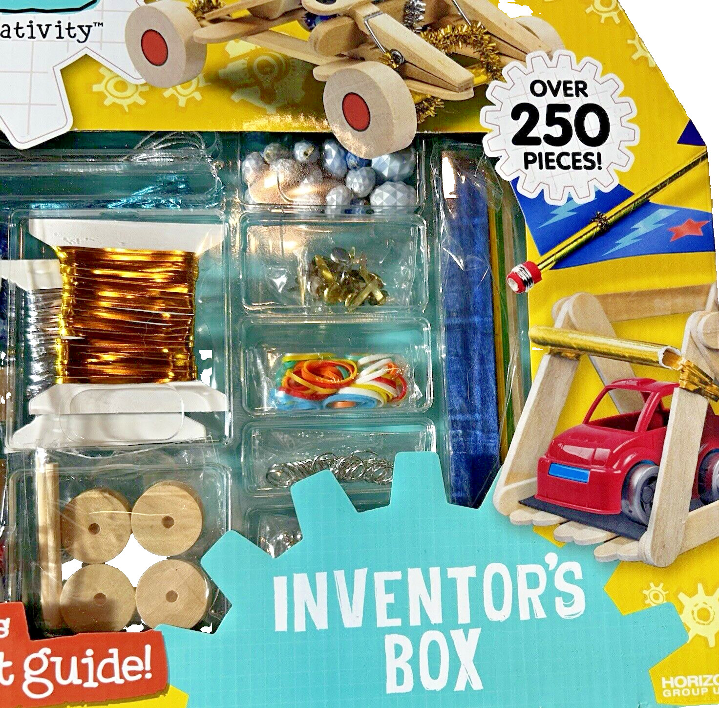 Dabble Lab ~Explore Beyond Creativity~ Inventors Box ~250 Pieces 8 Years And Up