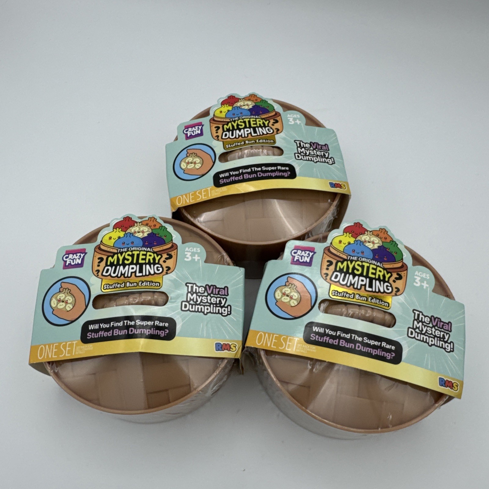 Crazy Fun Squishy The Original Mystery Dumpling NEW Stuffed Bun Dumpling
