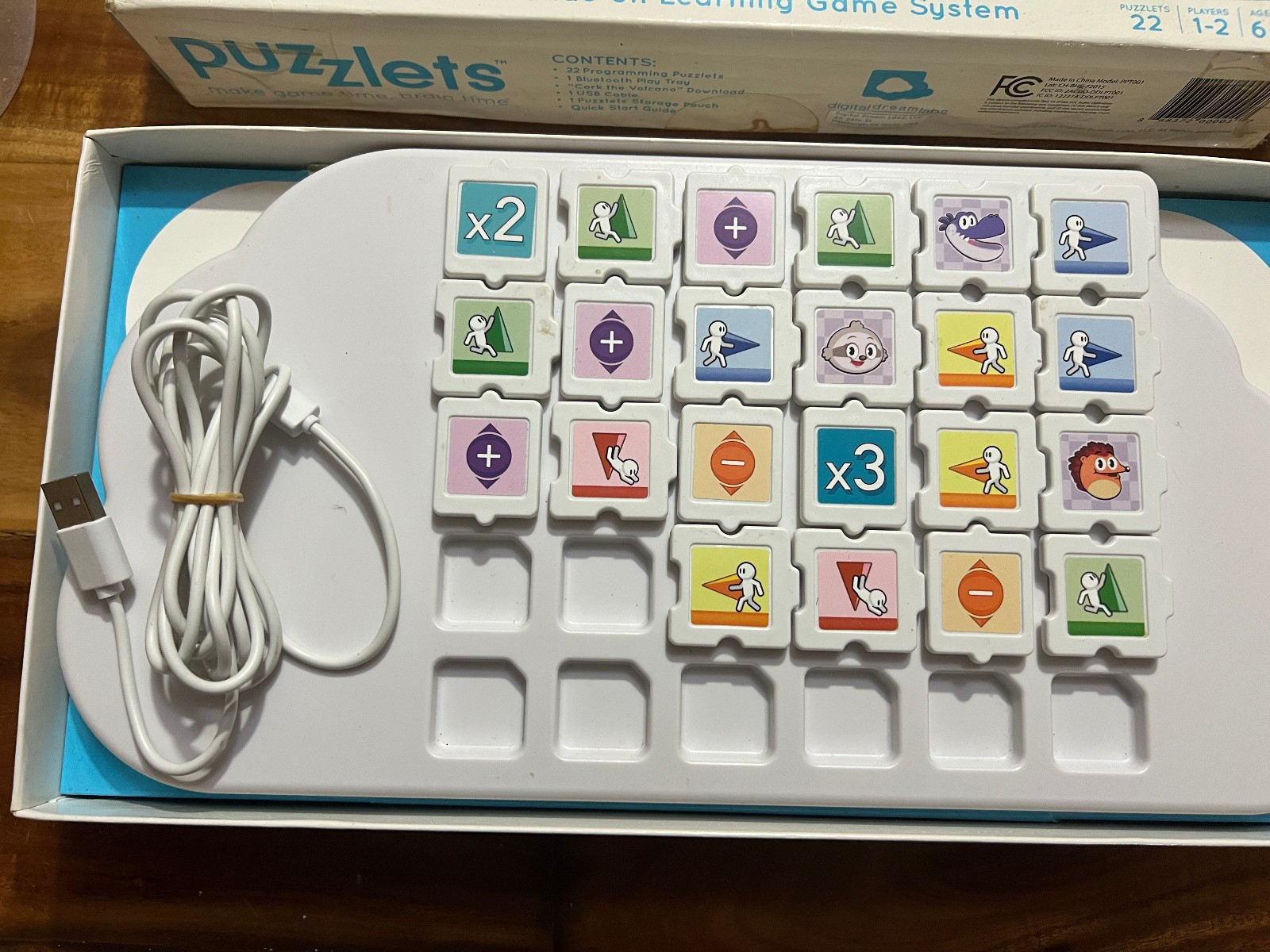 Puzzlets Hands on learning game system PPT001 by Digital Dream Labs STEM