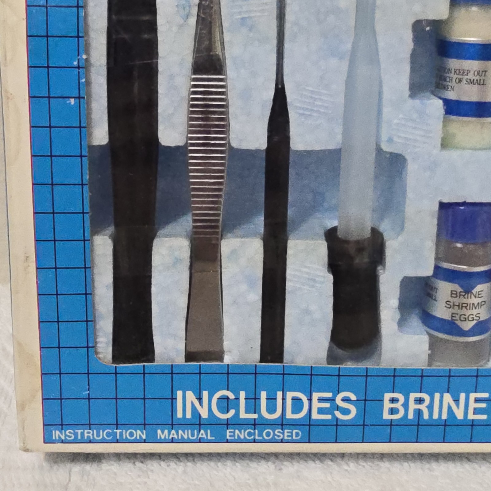 VTG 1987 Edu Science Slide Making Kit 34 Pc. Toys R US