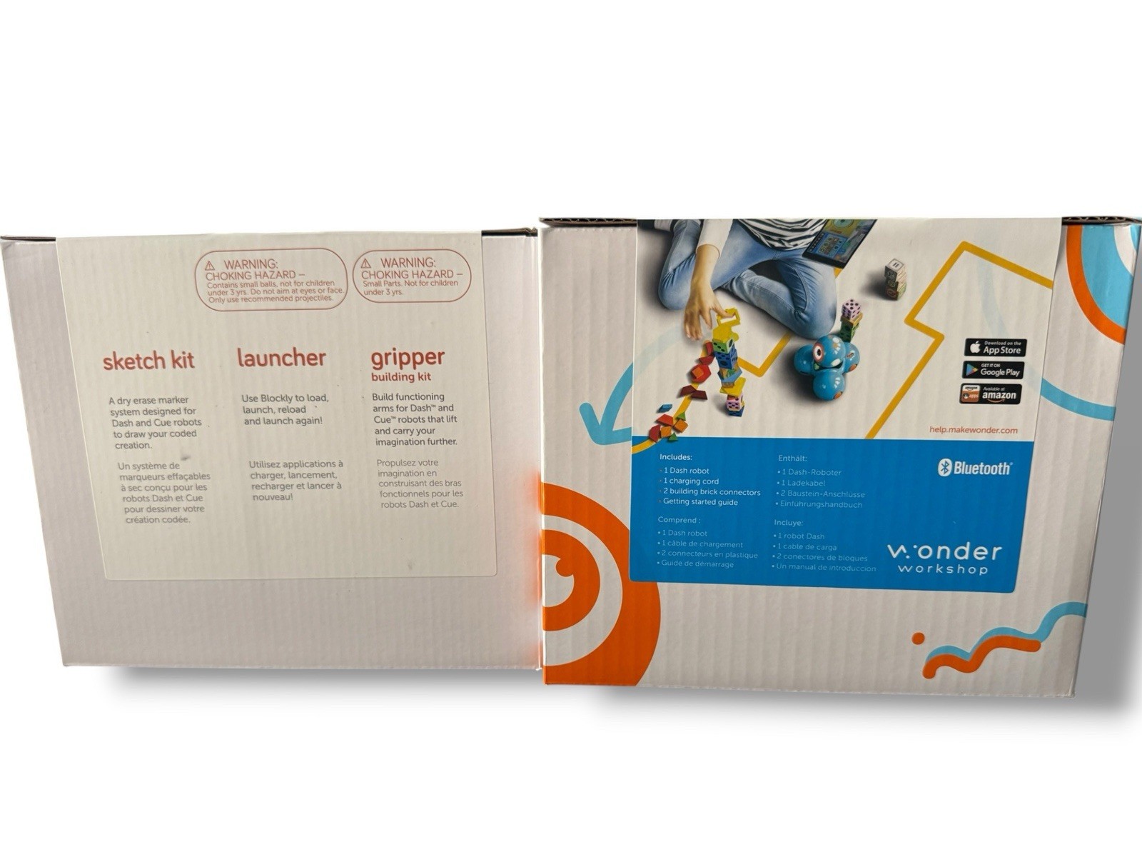 Wonder Workshop Dash Robot Wonder Pack Bundle – NEW & SEALED – Coding – STEM