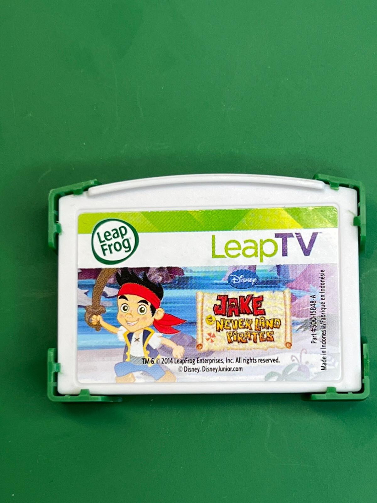NEW LeapTV LeapFrog Disney Jake and the Never Land Pirates Active Video Game