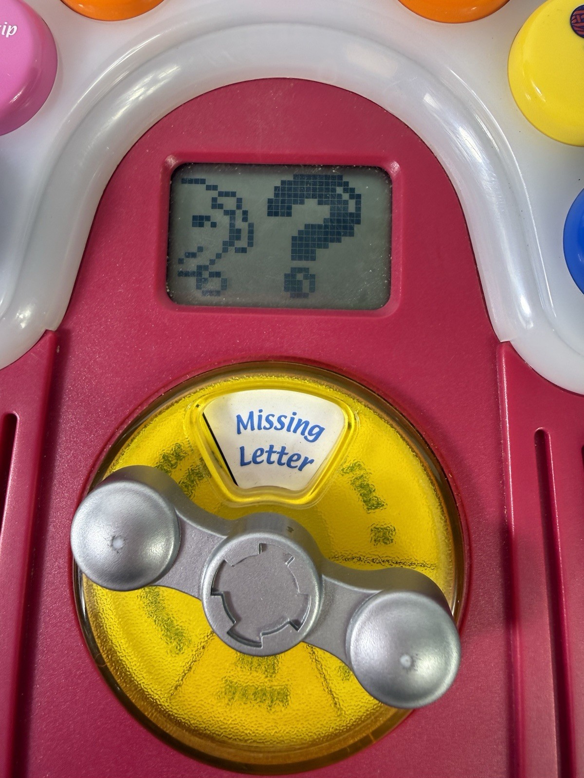 Vintage 1999 WORKING VTech Bubble Gum Phonics Fun Learning Toy Spelling Music