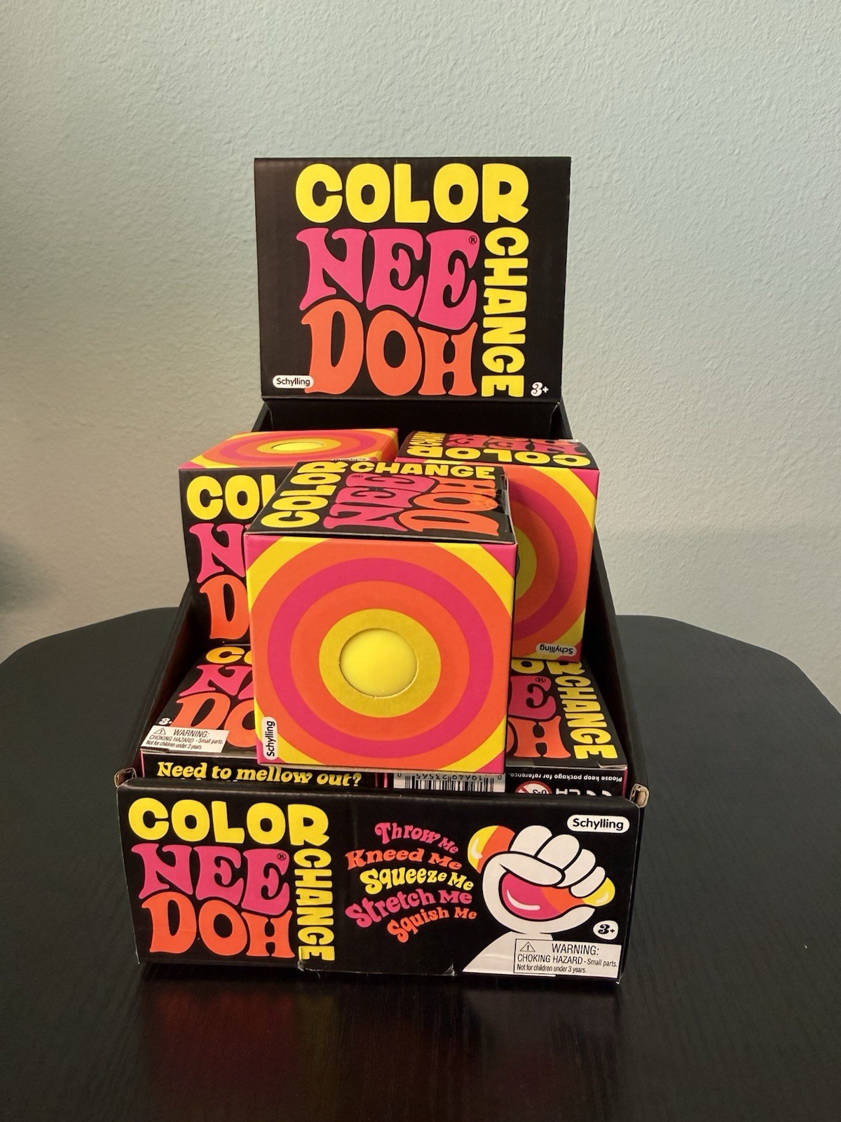 Schylling NEEDOH Color Change Squishy Squeeze Ball NEW (3 colors available)