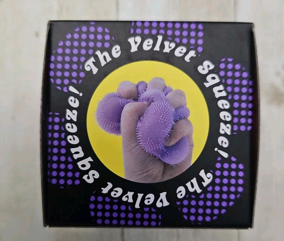 New Sealed Nee Doh Fuzz Ball Flower Power Purple Rare Viral TikTok Sold Out