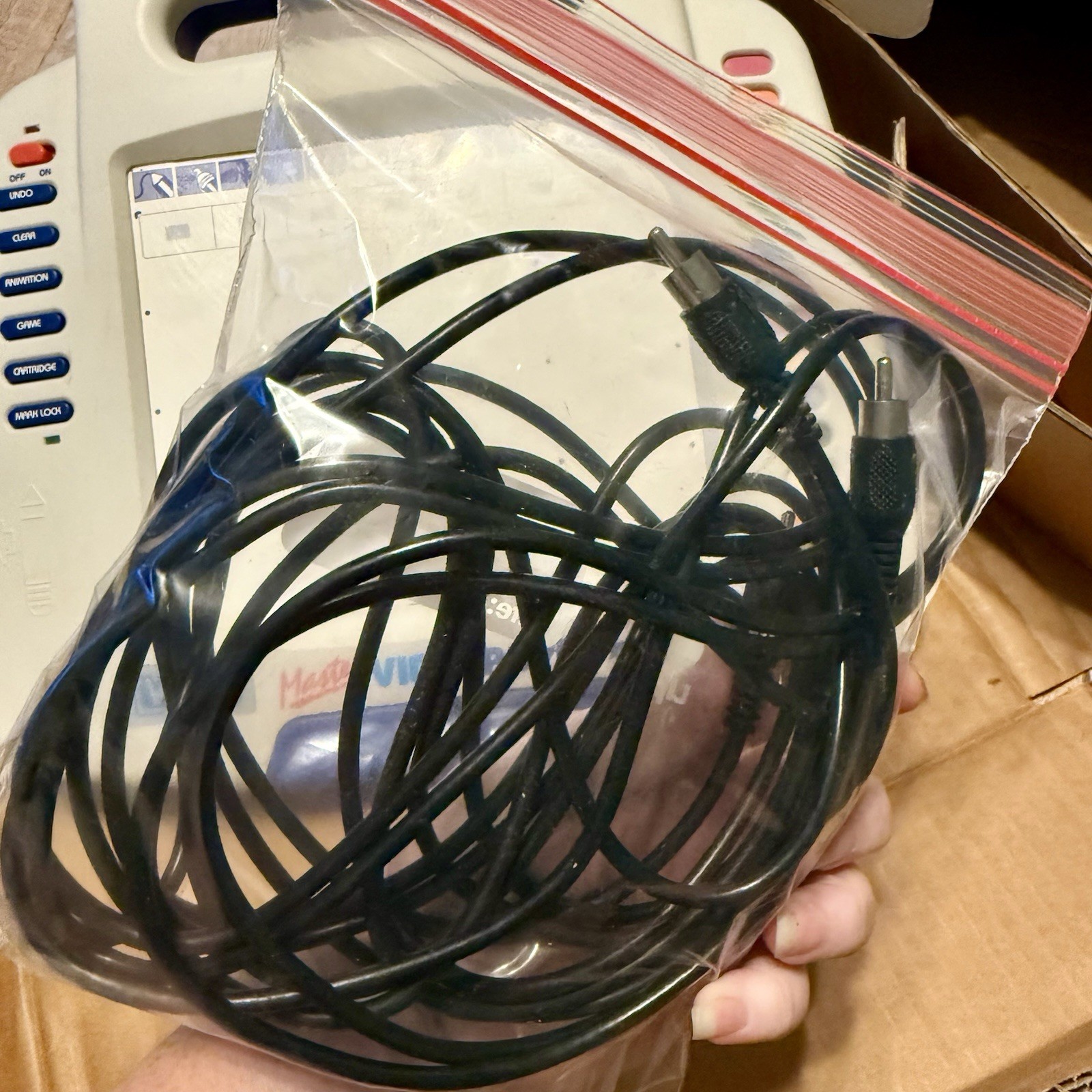 Vintage VTech Master Video Painter In Box Stylus Cord Manual Very Nice