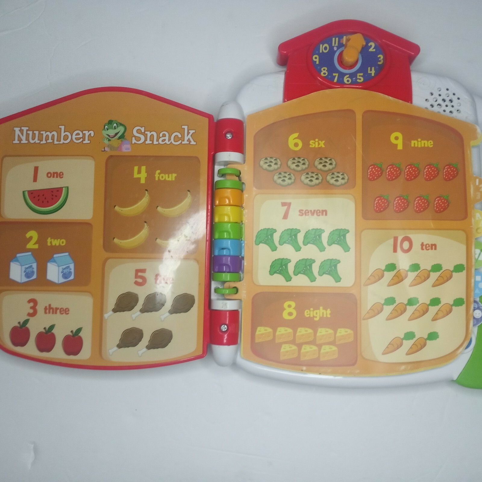 LeapFrog Tad’s Get Ready for School Interactive Book Leap Frog