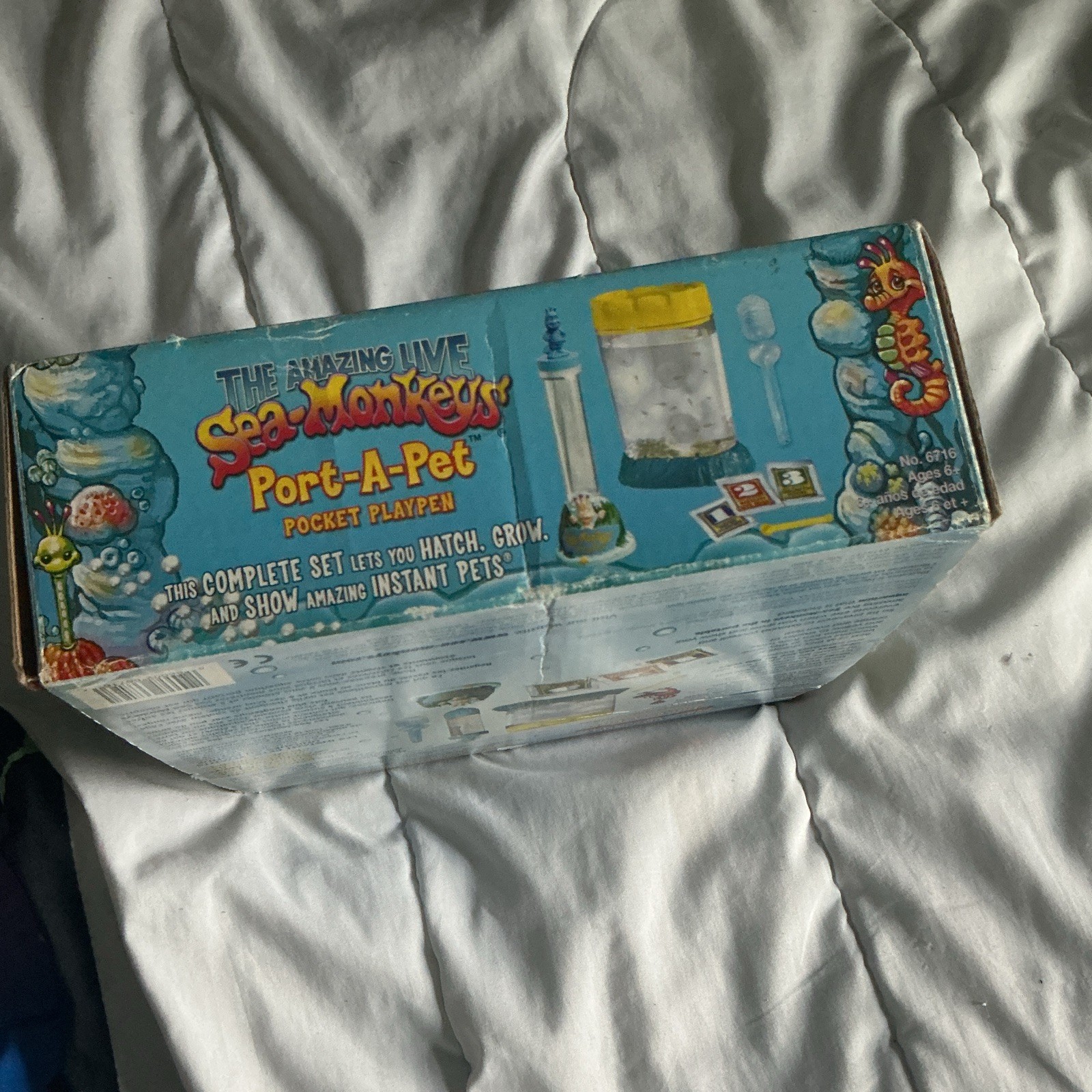 Amazing Live Sea-Monkeys Port-A-Pet Pocket Playpen Kit MPN 6716 (DM for offers)