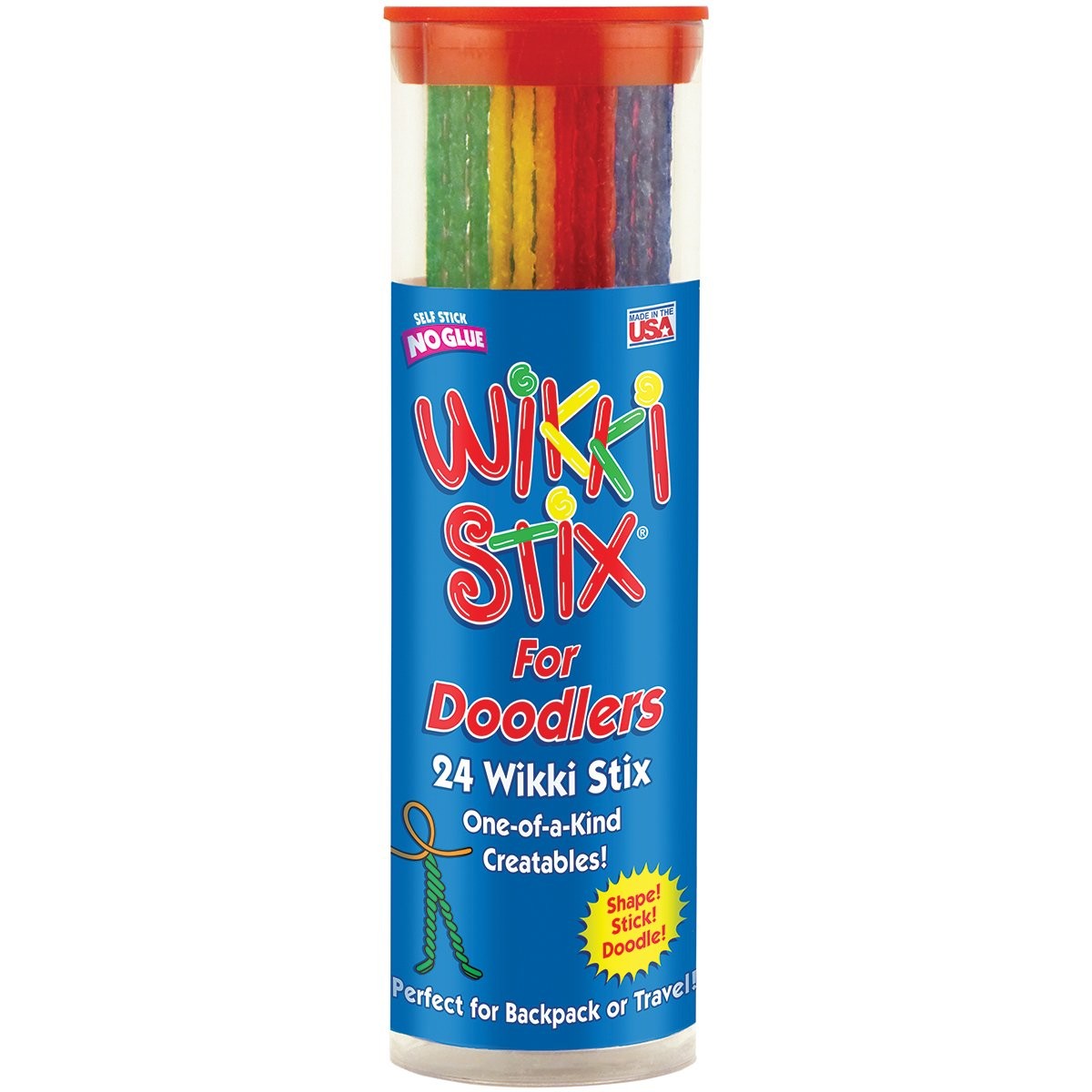 Wikki Stix Doodler Travel Toy for Kids – 24 24 Count (Pack of 1), Multi
