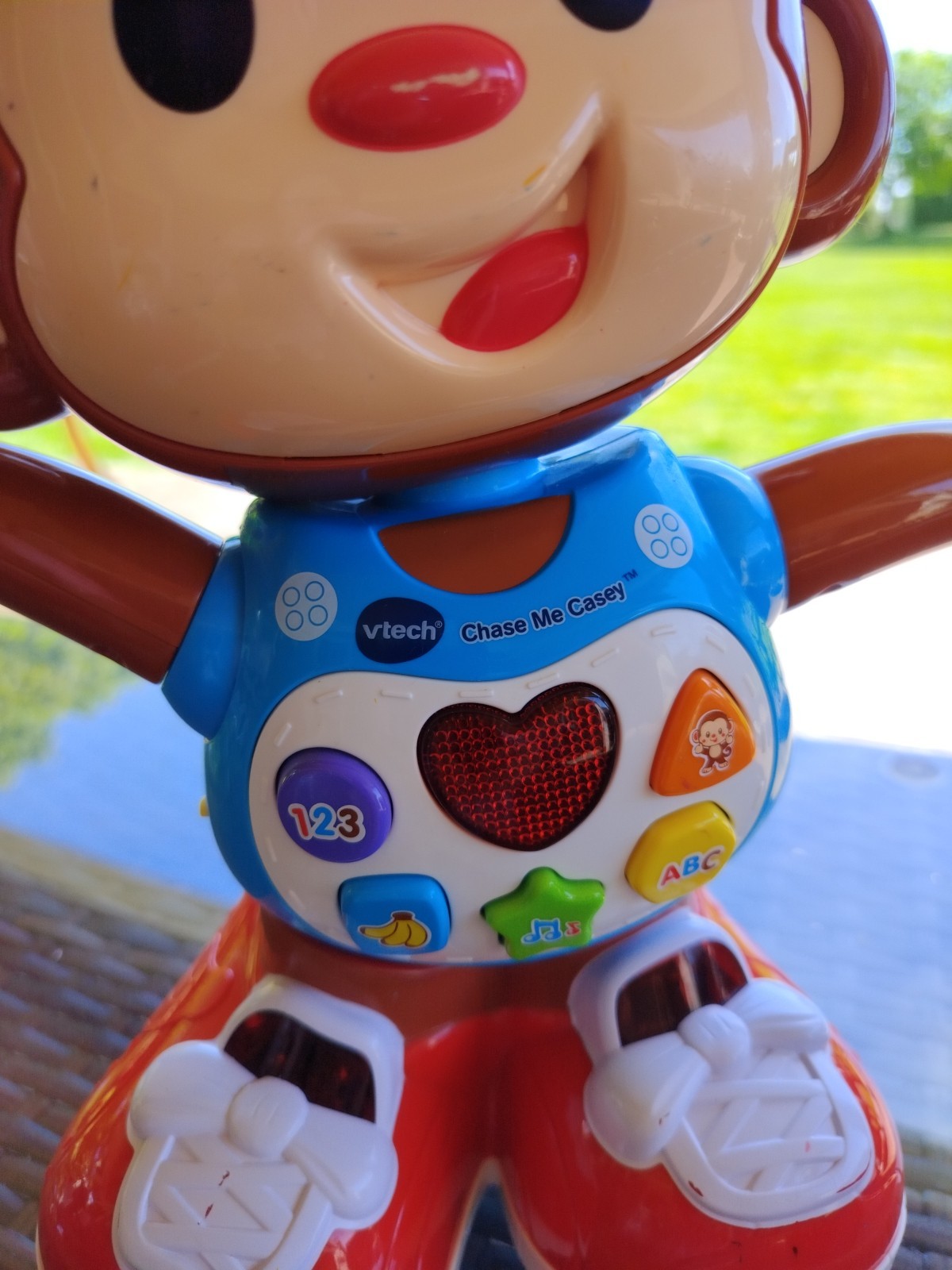 Vtech Chase Me Casey Interactive Dancing Singing Monkey Learning Tested Works