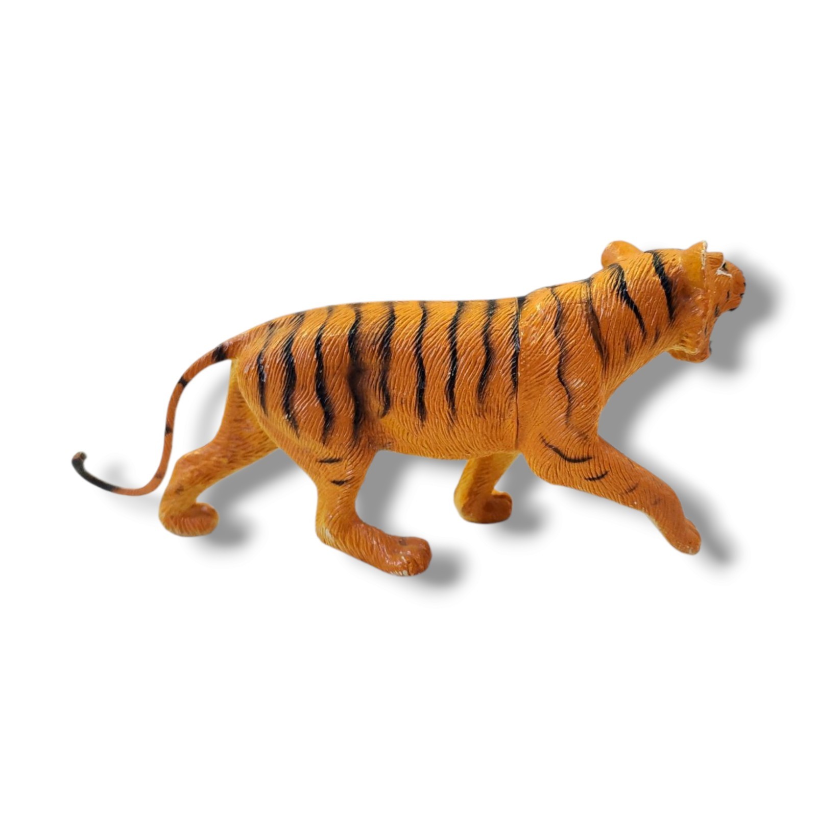 Vintage 1987 Toy Tiger Figure Animal Plastic / PVC