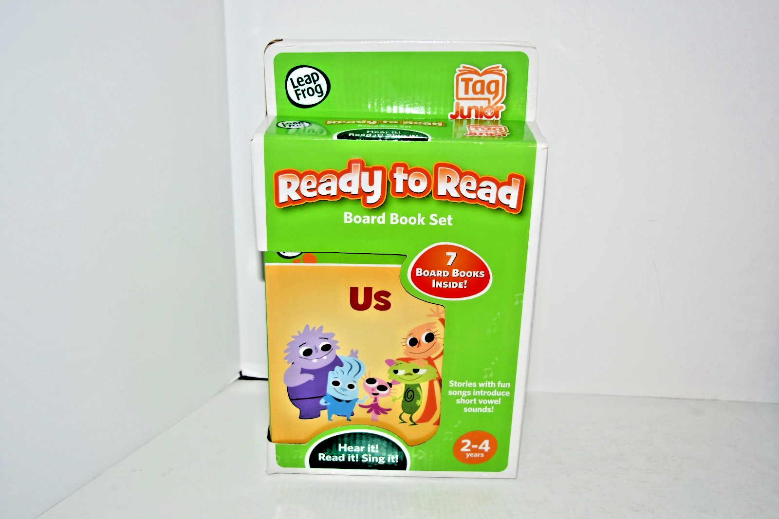 LeapFrog Tag Junior Ready to Read ~ 7 Board Book Set – NEW