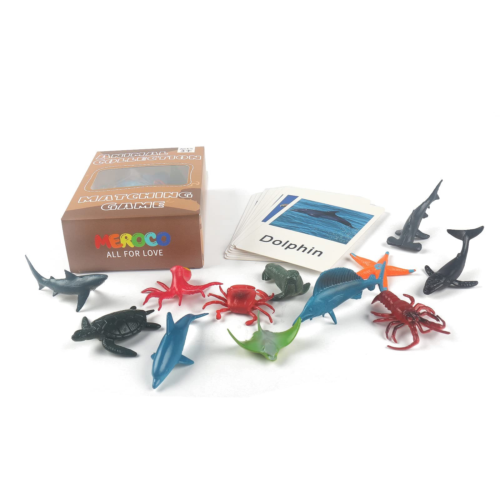 Montessori Animal Match Game Cards Marine Animal Matching Montessori Language…