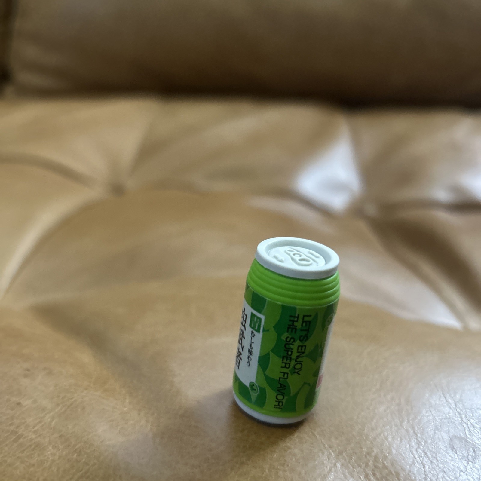 IWAKO Japanese Erasers Mixed Lot of 5. Vegetable Juice and Green Tea Cans.