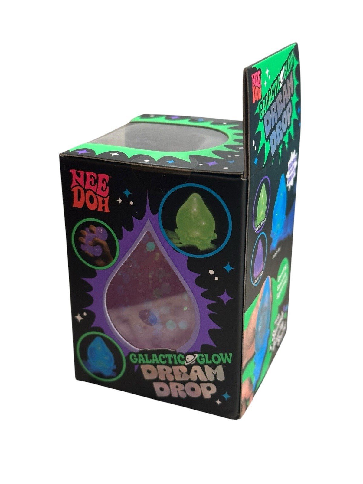 AUTHENTIC PURPLE NeeDoh Galactic Glow Dream Drop EXTREMELY RARE Nebula Haze