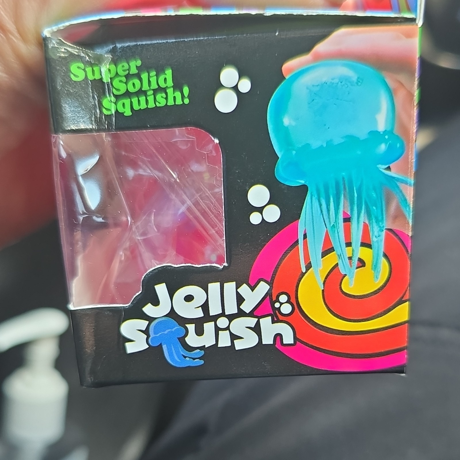 Jelly Squish Pink Super Solid Tactile Squeeze Toy Jellyfish Sensory 3-7 Years