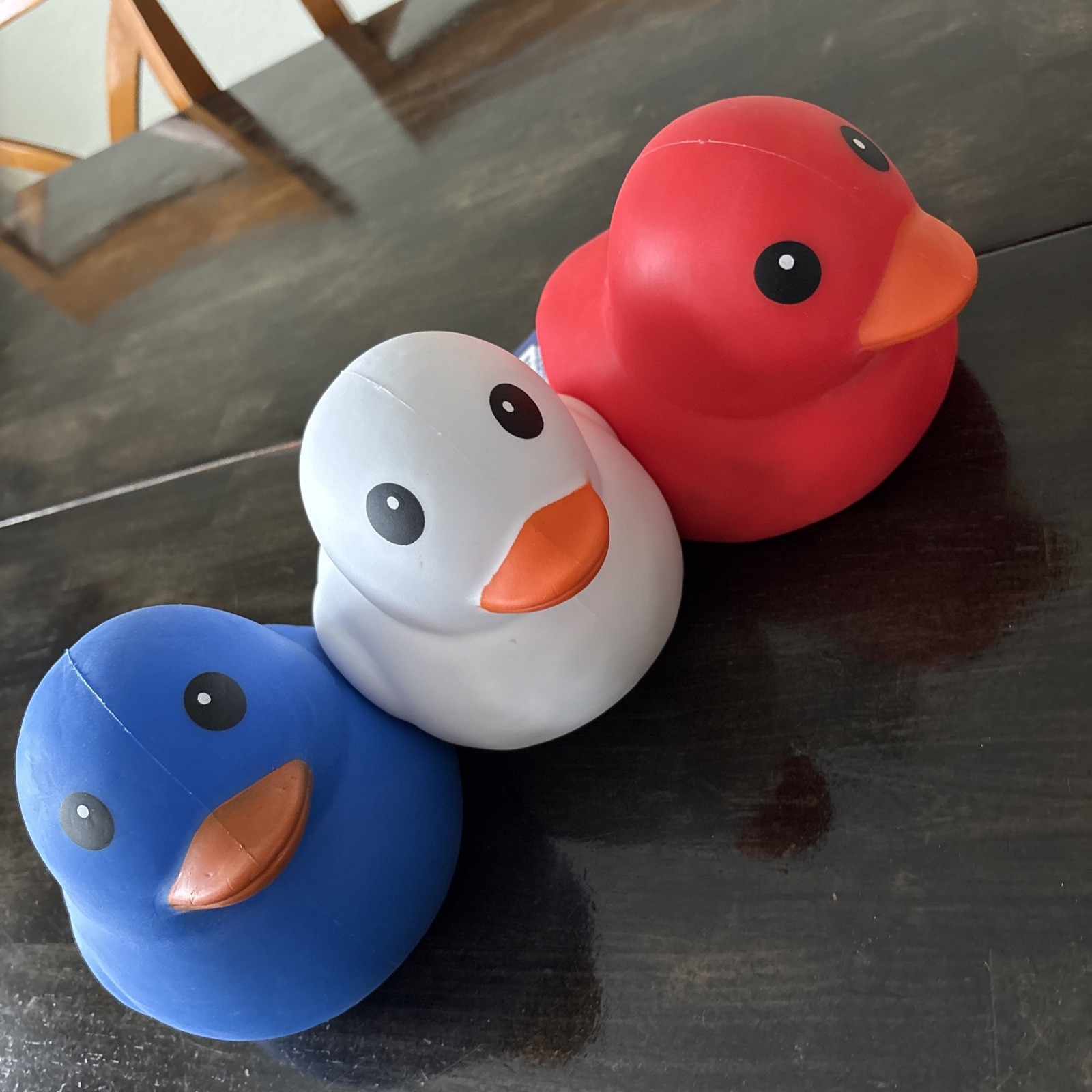 Red White and Blue Sunny Days Duck SET OF 3