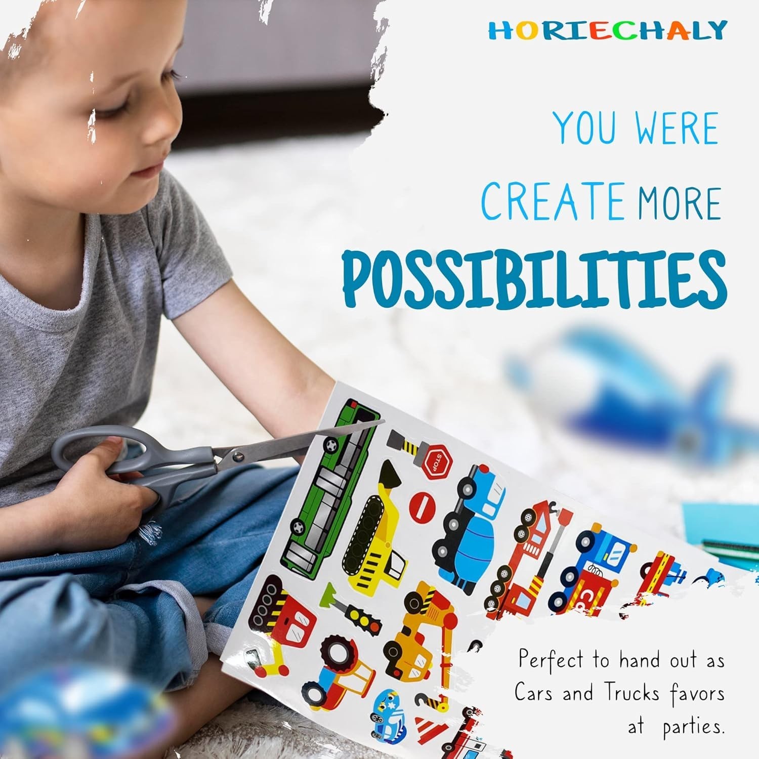 Transportation Stickers for Kids, Teaching Aids for School and Home, Rewards …