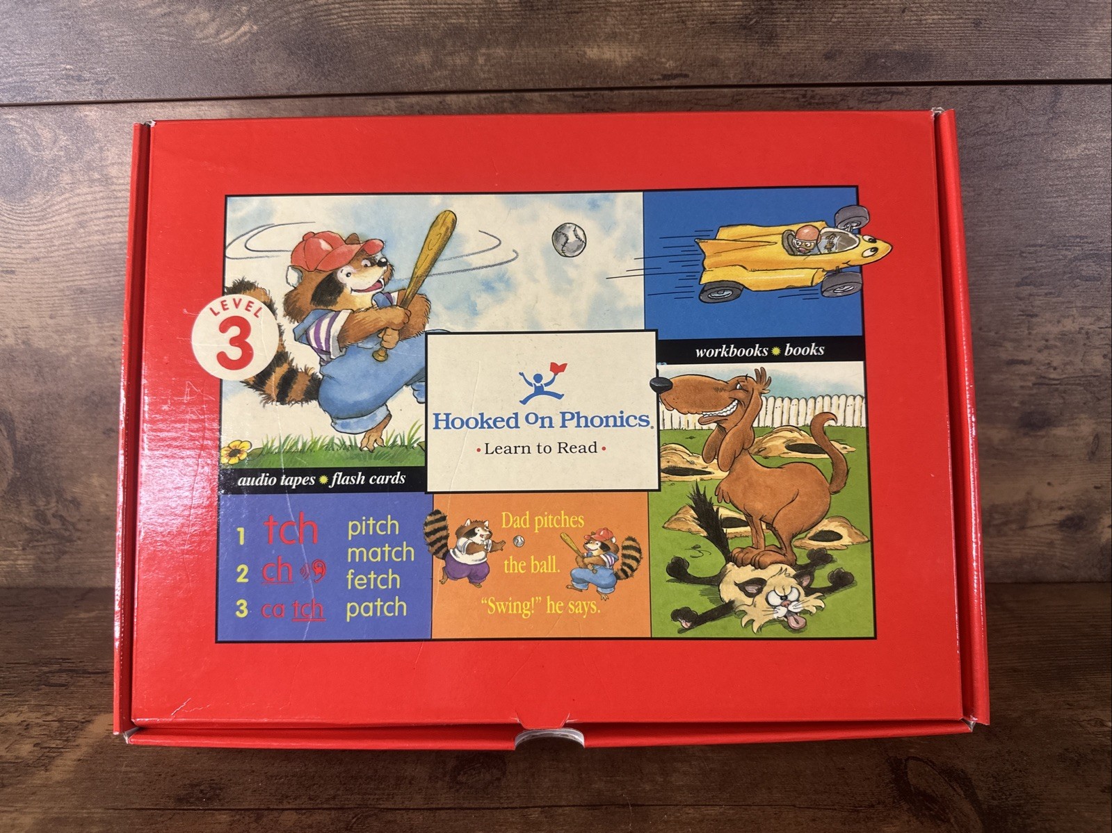 Hooked on Phonics Learn to Read Level 3 Complete Box Set with Workbook And Tapes