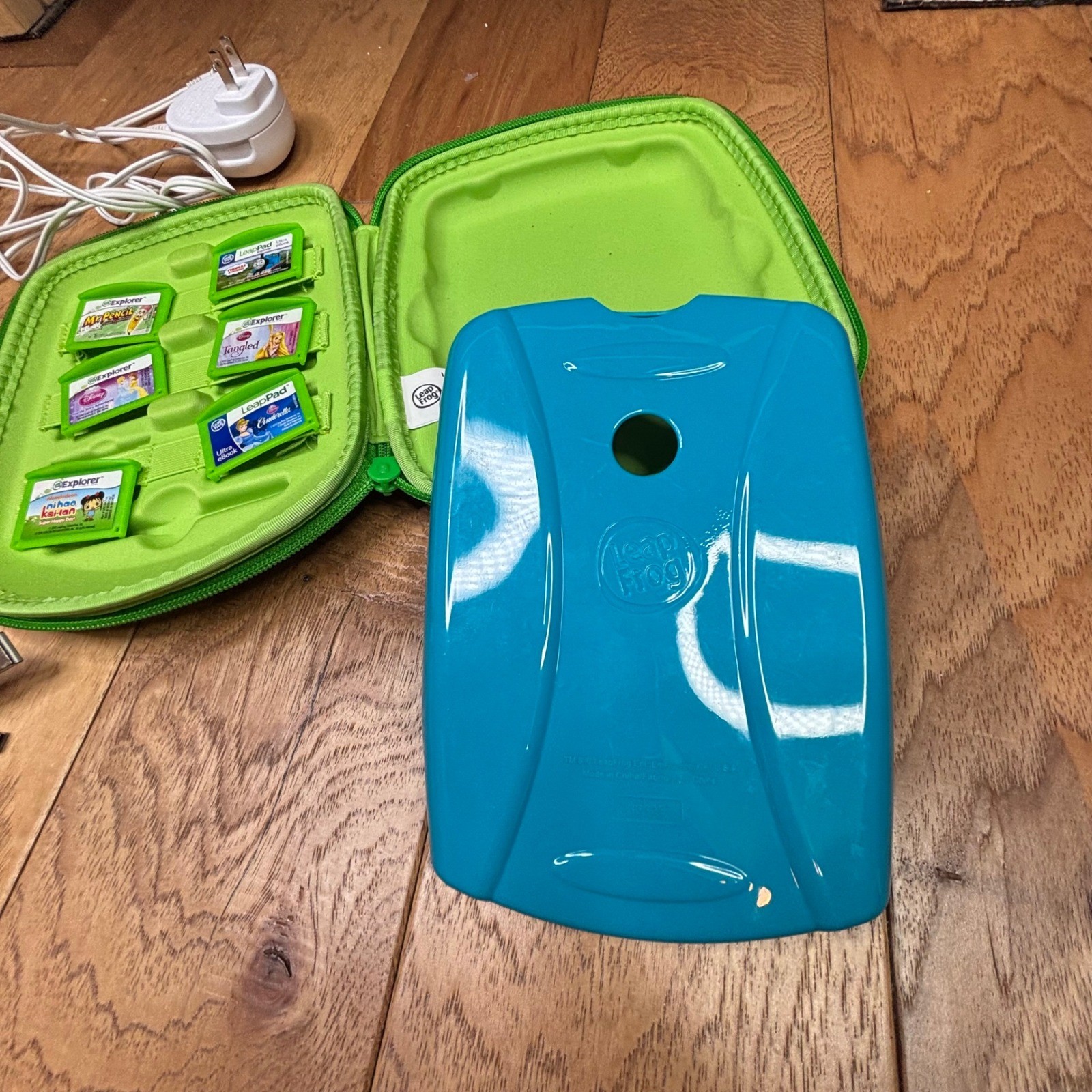 LeapFrog LeapPad Explorer Accessories Case Skin 6 Games Stylus No Tablet Green