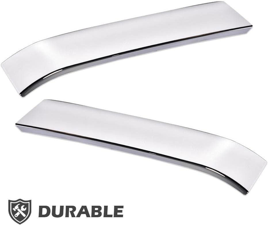 03-07 Chevy Silverado 1500 2500 3500 Grille Trim Set Left Right Pair White