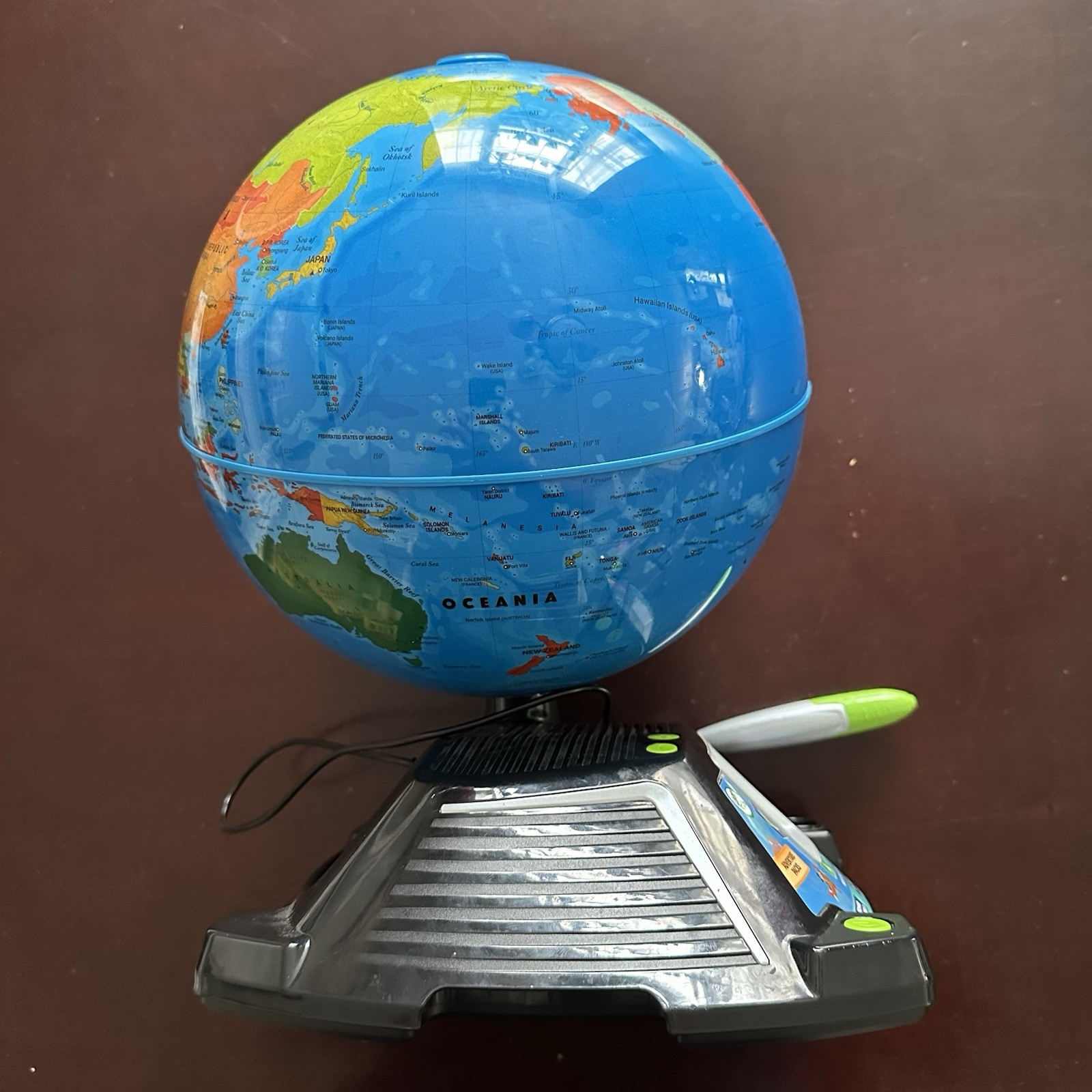 LeapFrog Magic Adventures Globe Interactive World Navigation Toy Fully Tested