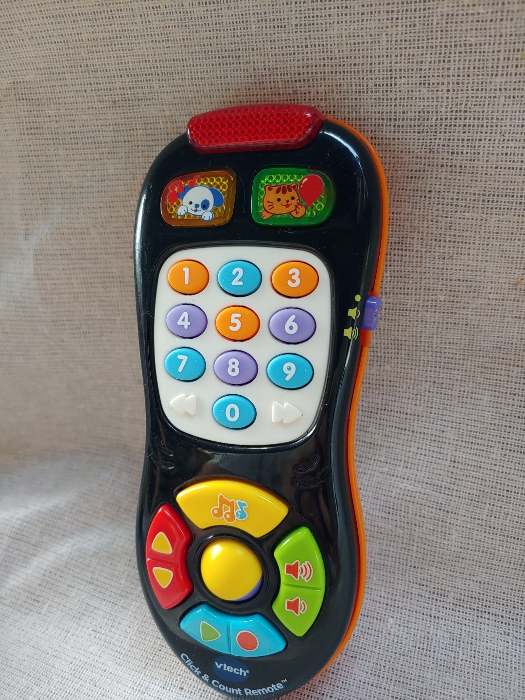 VTech Click & Count Remote Learning Toy Baby Toddler Educational, Black