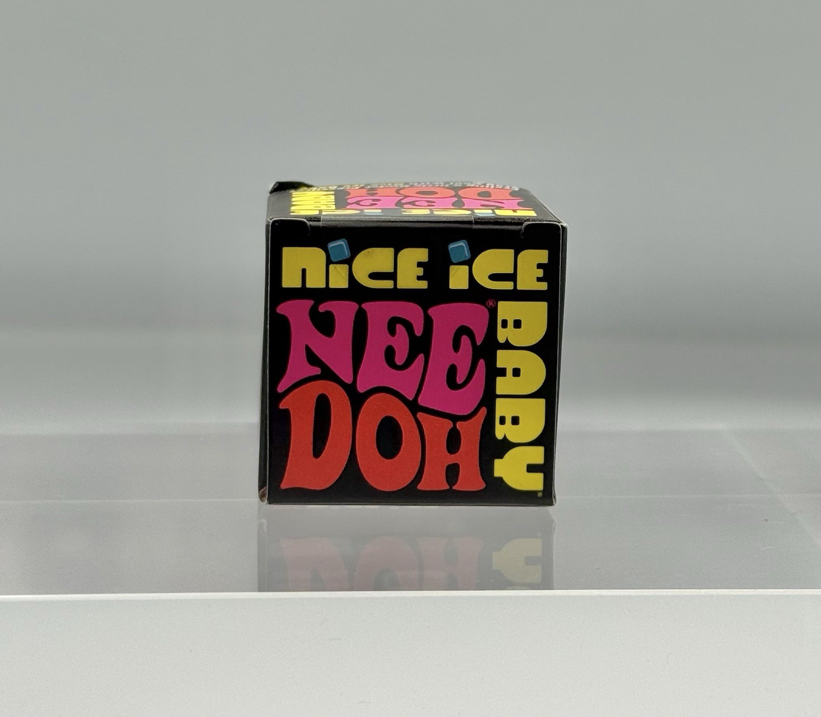 Needoh Squishy Nice Ice Baby Viral CUBE BRAND NEW-IN BOX AUTHENTIC BLUE
