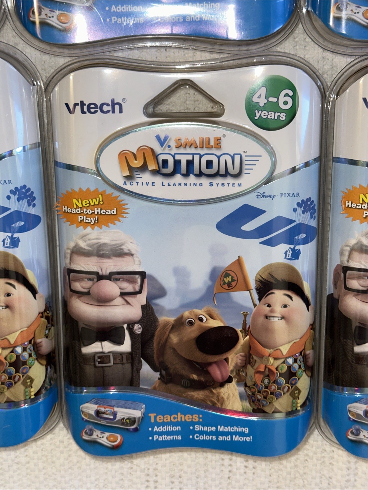 10x Vtech v-motion Disney Pixar Up 4-6 YEARS, V.smile,v.smile cyber pocket pc