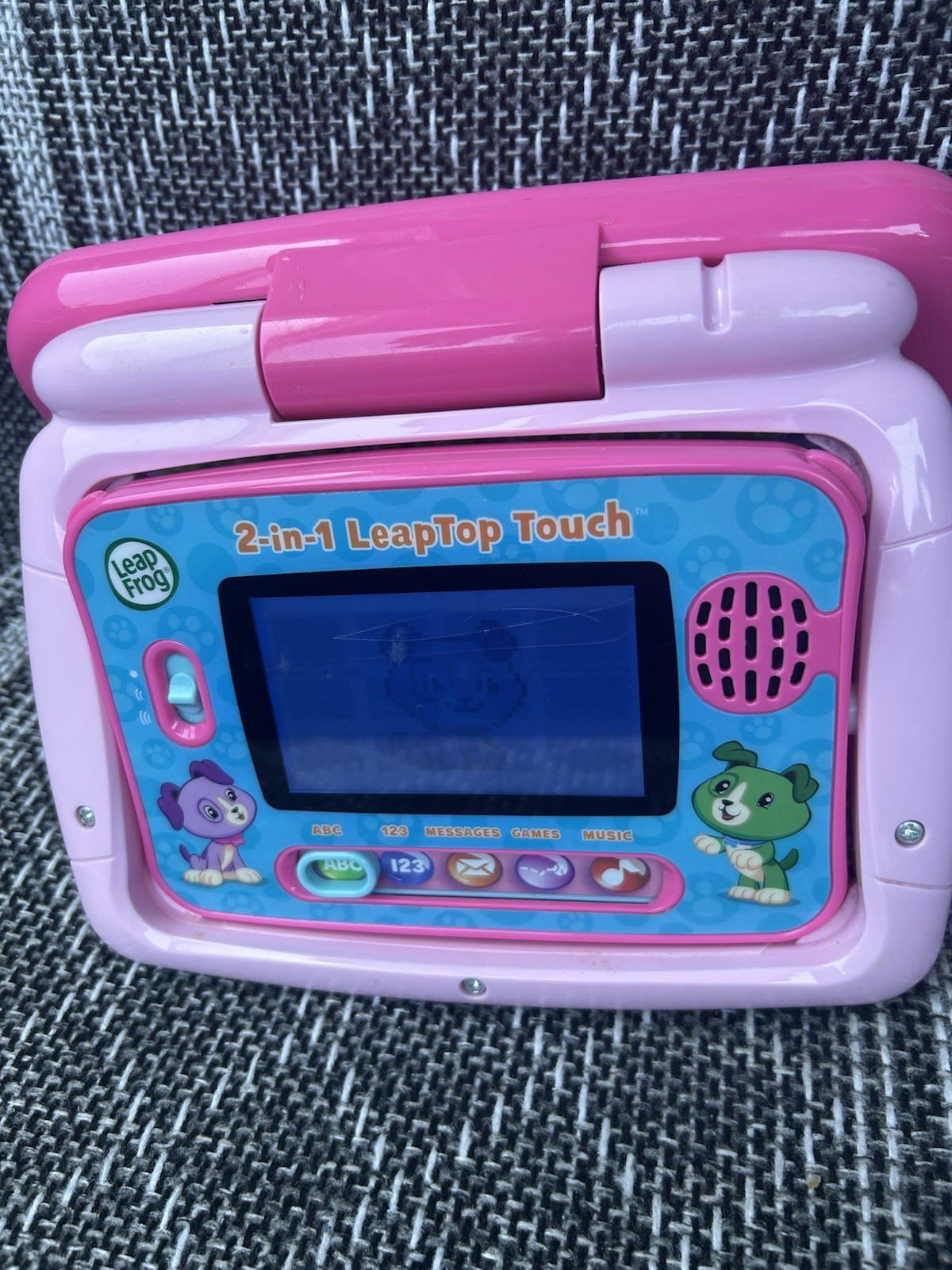 LeapFrog Pink My Own Leaptop Laptop Computer Kids Interactive Educational Tested