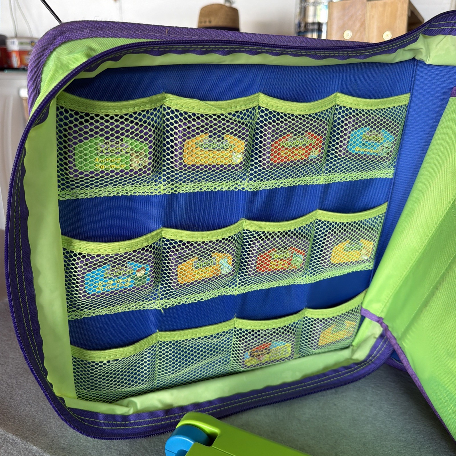 Vintage 2001 LeapFrog Leap Pad Learning System Console/Backpack/Books/Games