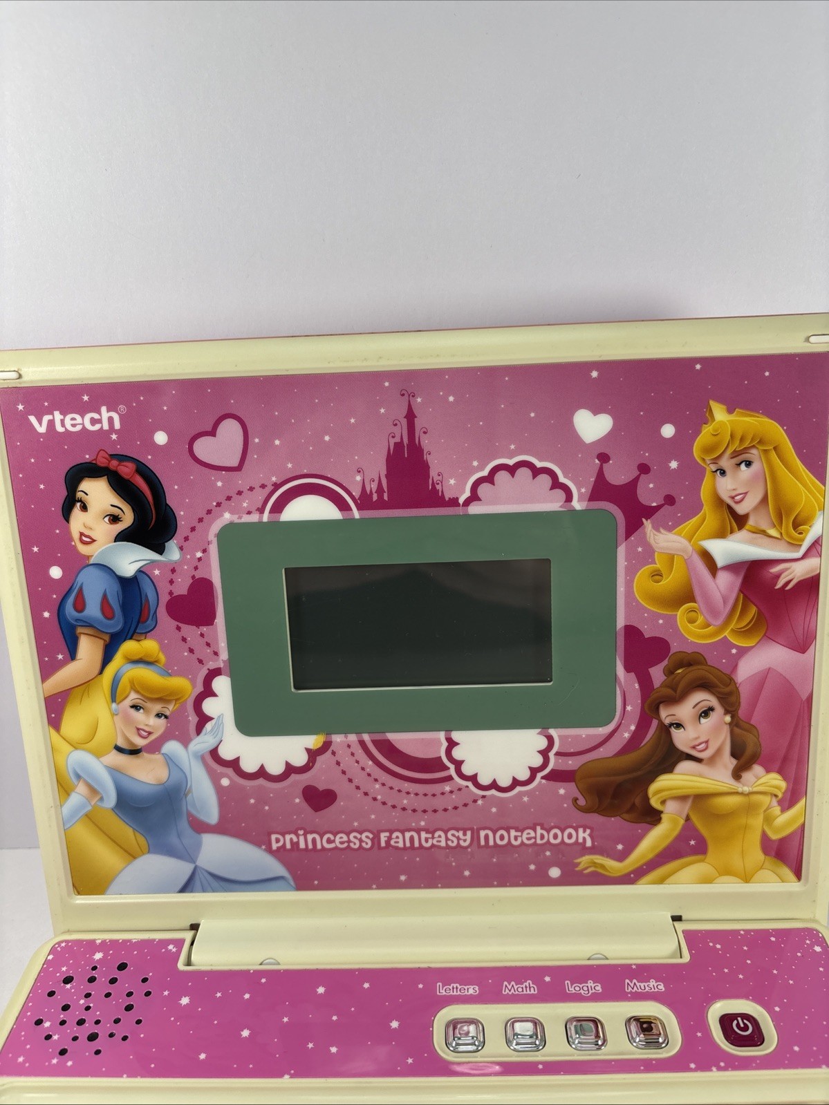 VTech Disney Princess Fantasy Notebook Learn Letters, Math, Logic Tested Belle