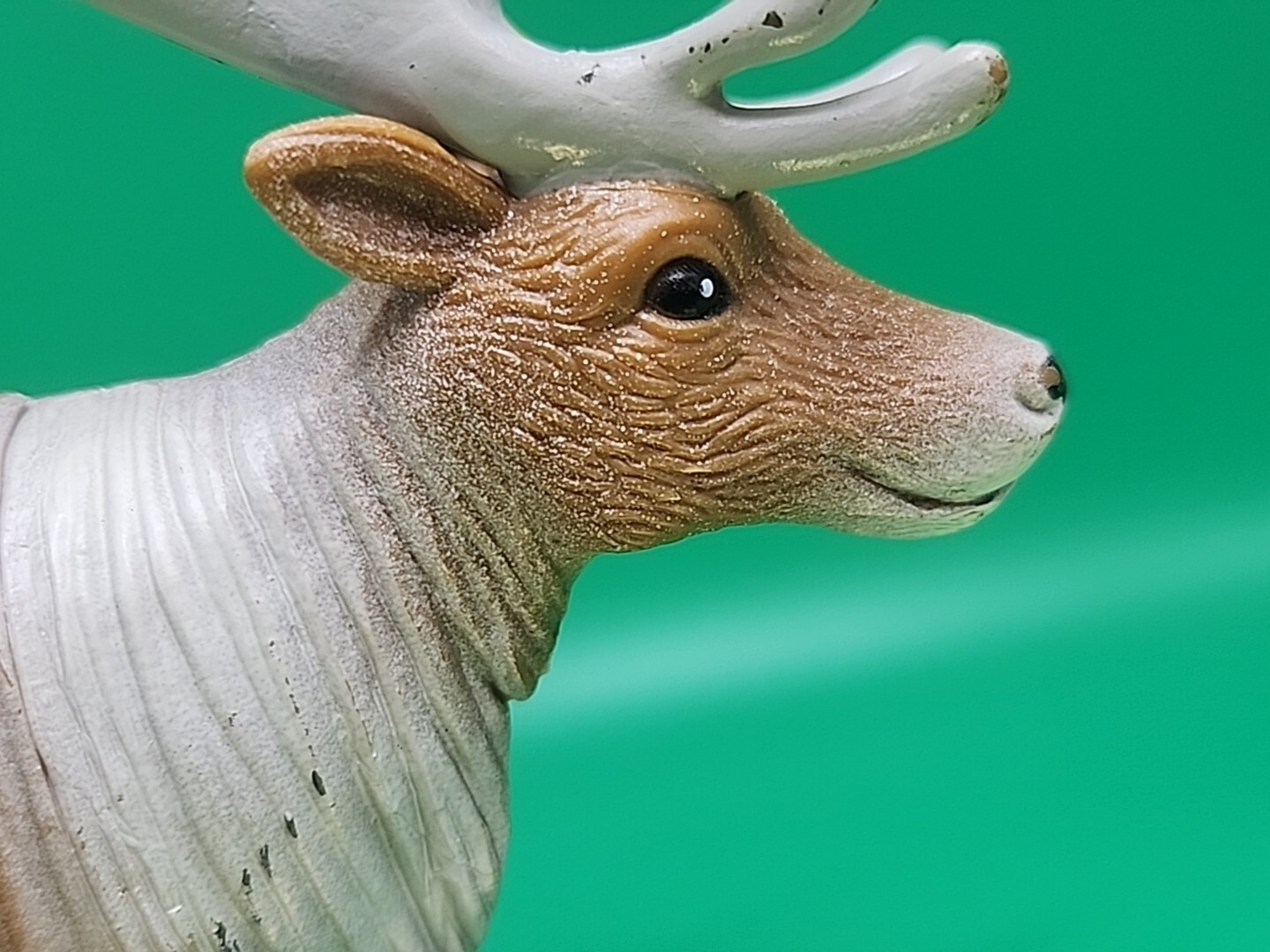 Reindeer & Polar Bear North Pole Alaska Wildlife Toy Animal Figure Lot Christmas