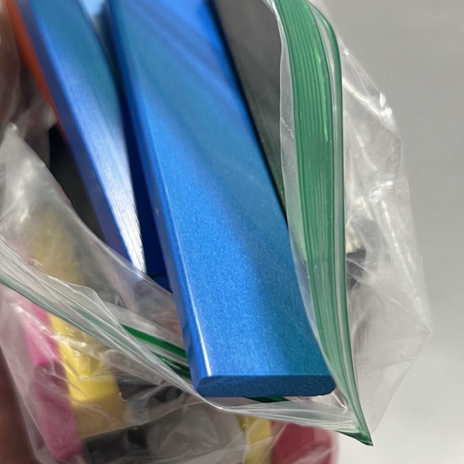 Math Manipulatives Lot: Pattern Blocks, Base Ten Blocks, Unit Rods/Cubes