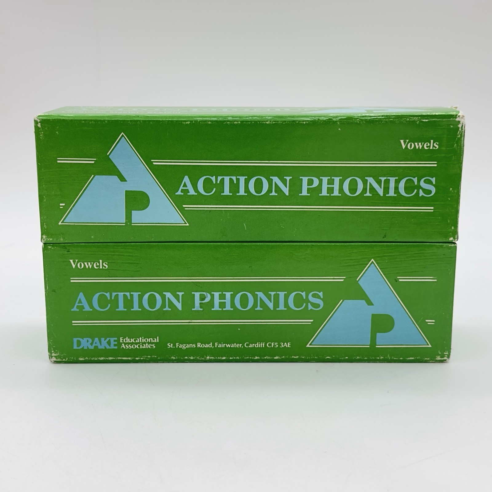 Drake Action Phonics Vowels Audio Cards for Califone Card Master Language Master