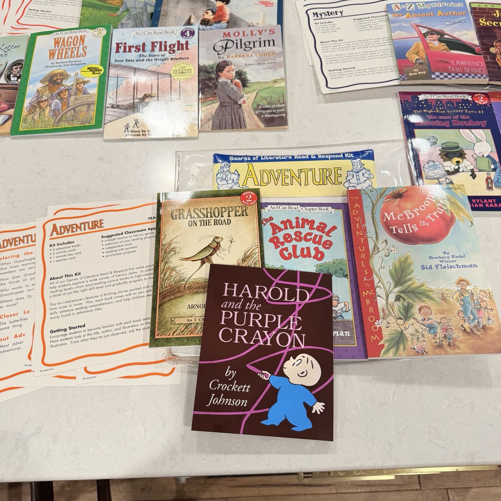 Lakeshore Nonfiction Emergent Readers Box of 20 8-pg books New Sealed Homeschool